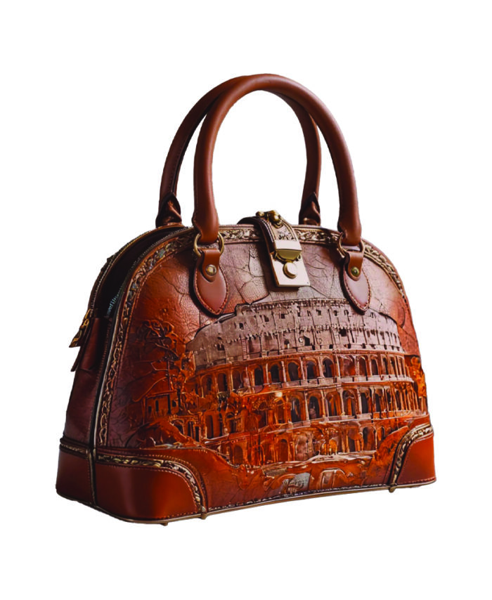 Lavander Coliseum Bag
