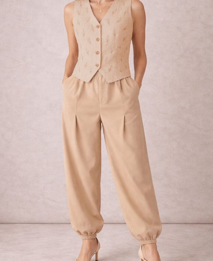 Calm Beige Suit