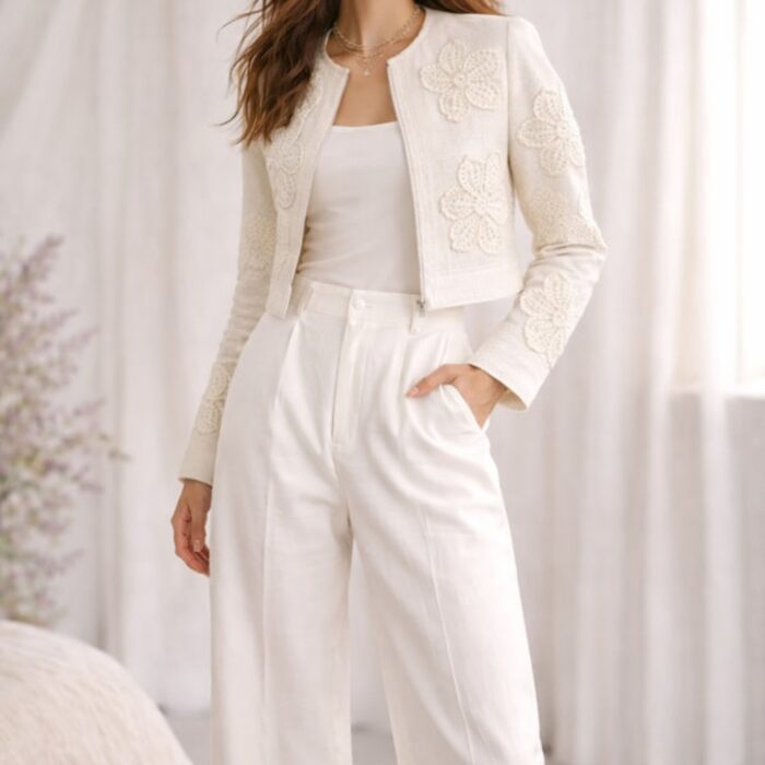 Elegant Flora Suit