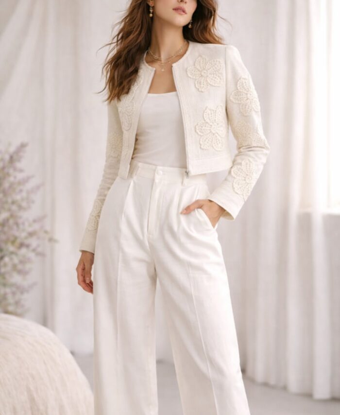 Elegant Flora Suit